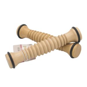 Quality Rubber Wood Foot Massage Roller Screw Shape- Relieve Foot Arch Pain, Plantar Fasciitis, Muscle Aches wholesale