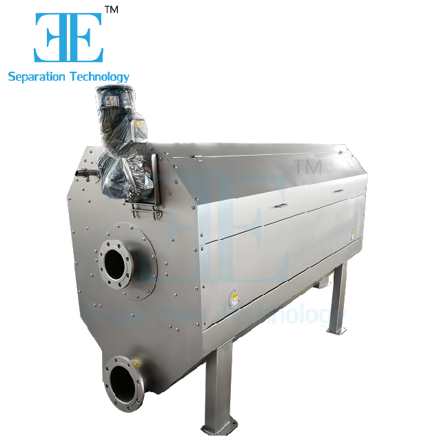 85L/H Internally Fed Rotary Drum Screen SUS304 0.75kw Rotating Drum Screen