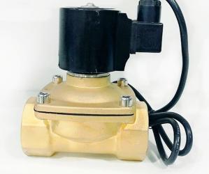 Quality DN25 AC/DC Brass Waterproof IP68 Electromagnetic Water Valve wholesale