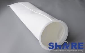 Quality Polypropylene Needle Felt Filter Bags With Stitched Seam Construction wholesale