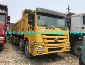 Quality Used Construction Machinery HOWO Dump Truck 8× 4 Hot Sale wholesale