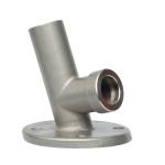 304 Stainless Steel Flange Balustrade Stair Handrail Accessories Stainless Wall