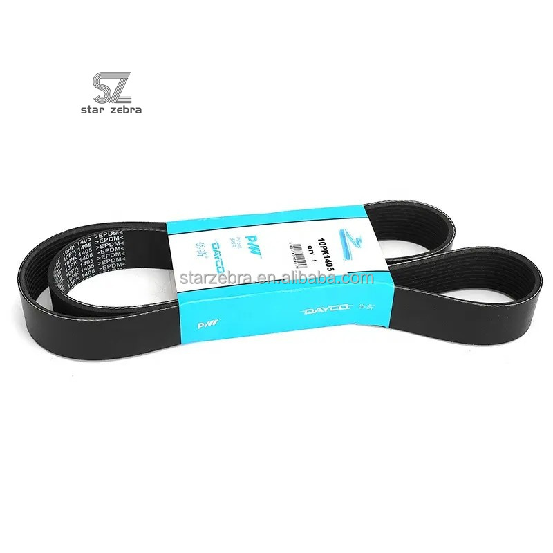 High Guarantee 10PK1405 EC360 EC460 Excavator Engine Parts Fan Belt Alternator Belt