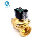 Brass Normally Closed 220V AC Natural Gas Solenoid Valve
