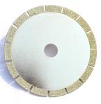 U - Slot Segmented Diamond Stone Cutting Blades For Glass / Marble