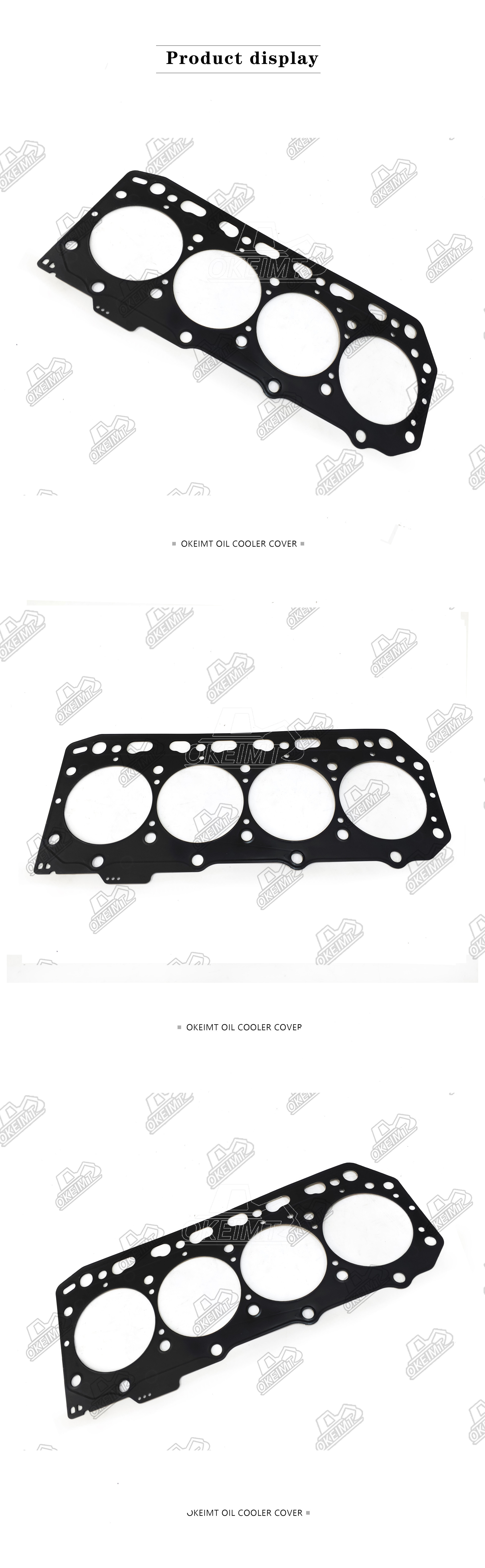 Automotive Cylinder Head Gasket 129407-01340 For Yanma 4D88