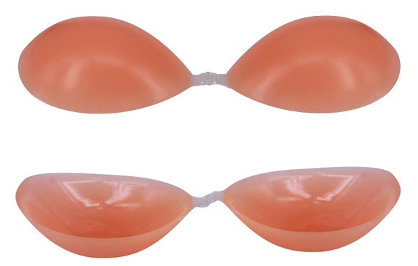 G Size strapless silicone bra push up self adhesive