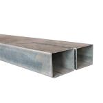 Square ERW Carbon Steel Pipe SCH40 SCH80 Plain Beveled Thread