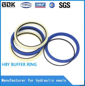 Quality HBY PU Polyurethane Rod Hydraulic Buffer Seal High Precision Excavator Parts wholesale