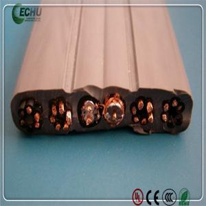 Quality Flat Cable for Lift, Flat Elevator Cable, ECHU Traveling Cable wholesale