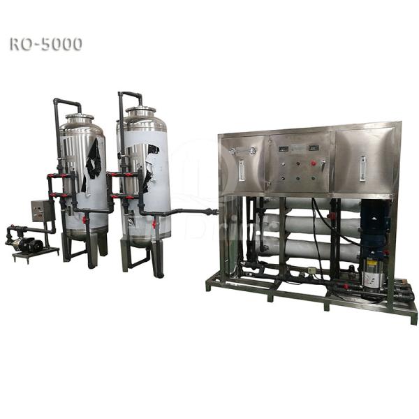 Stainless Steel 5000LPH UF Water Filter System Ultrafiltration Drinking Water