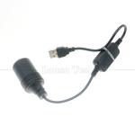 Set Up Charger USB A Male 5V to 12V Car Cigarette Lighter Socket Female