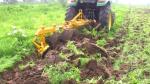 Reversible disc plough