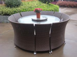 Quality Outdoor Rattan Garden Dining Sets , All Weather Waterproof Sofa wholesale