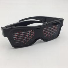 Quality USB Interface Charging LED Glowing Glasses Polymer Battery Powered wholesale