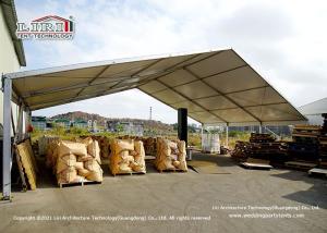 Quality Water Proof Industrial Storage Tents With PVC Walls Aluminum Frame wholesale