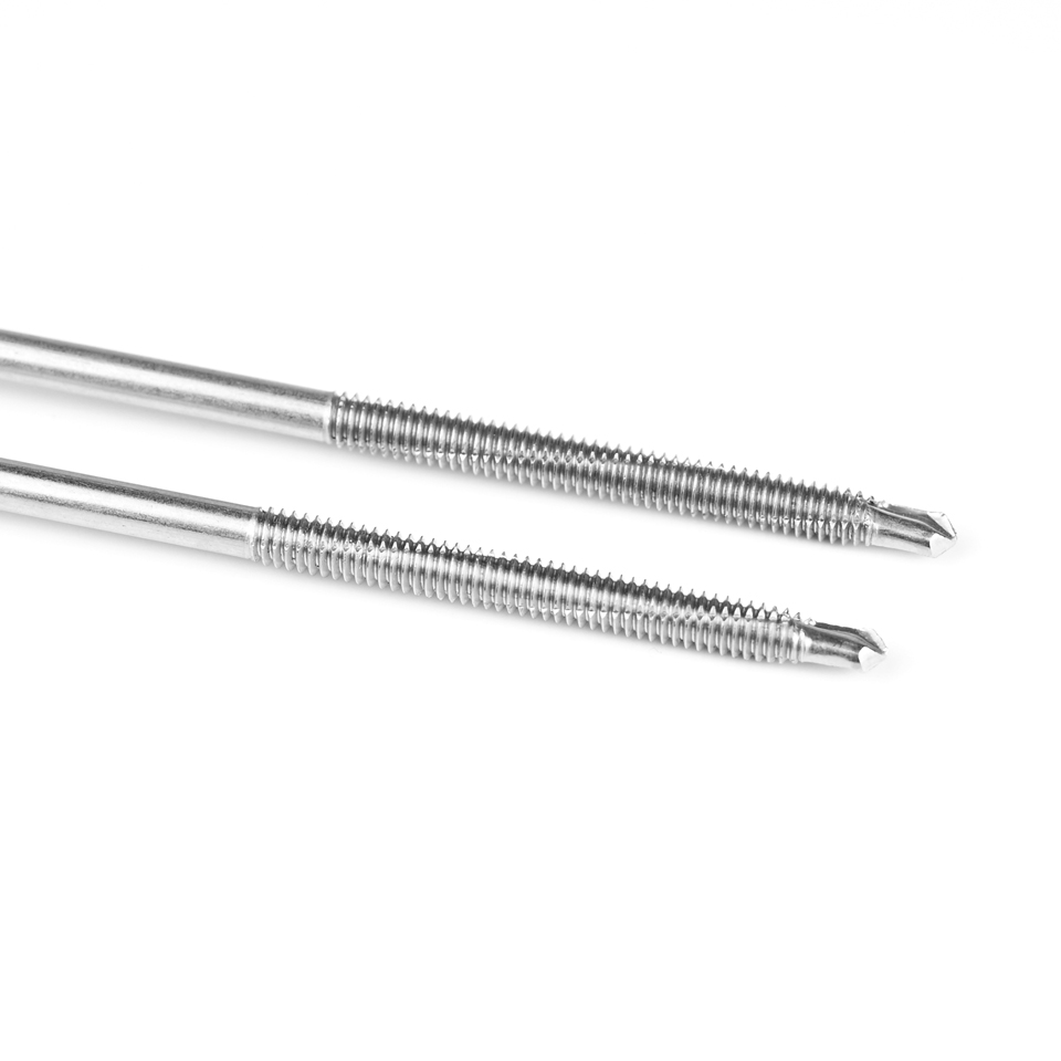 Wood Structure Self Drilling Screws ST5.5x140 with Partial Thread in Ruspert Finish