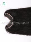 U-part Lace top closure 4''x4''brazilian virgin hair natural color 10''-24''L