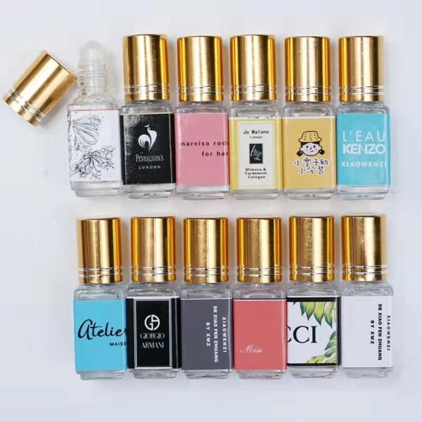 Printable Cosmetic Label Packaging Makeup Self Adhesive Vinyl Glass Bottle