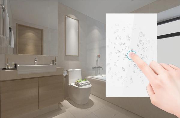 118Type 1118 1Gang Embedded Installation 300W Touch Light Switch US AU Brazil