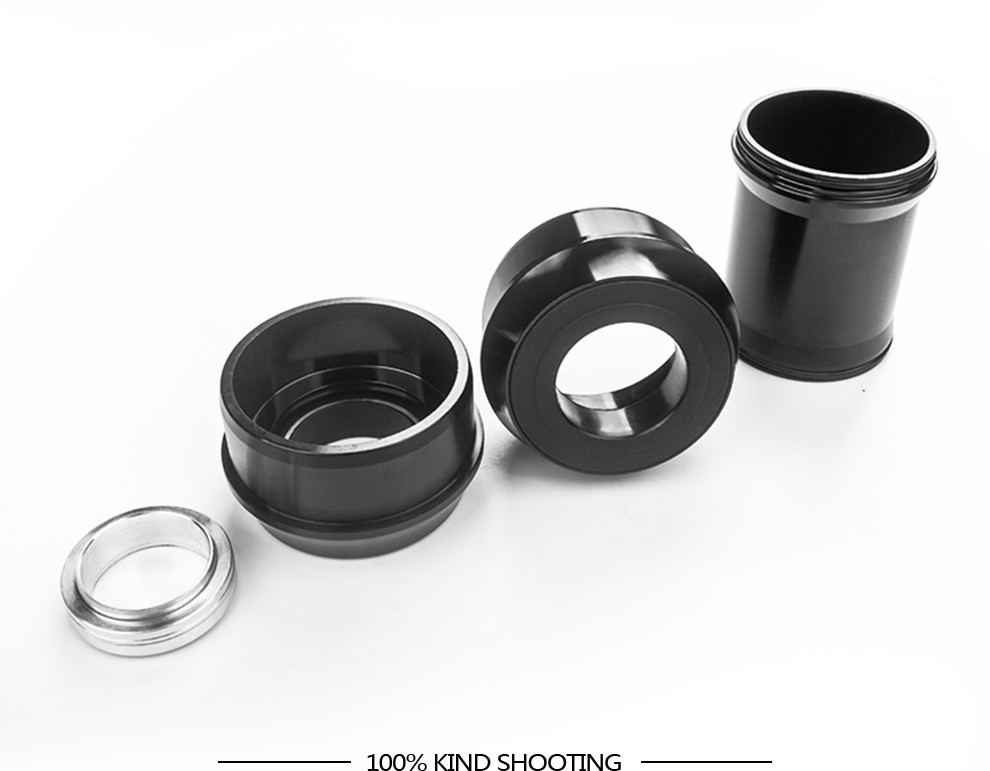 Aluminum Alloy Mountain Road 3 Piece Bike Bottom Bracket Replacement PF30