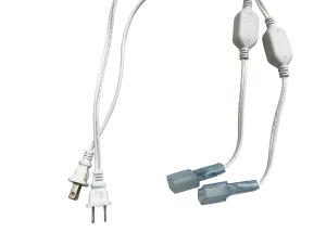 Quality Durable Neon Light Accessories LED Neon Flex Power Cord Splice Connector wholesale