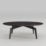 Sofa Side Oil Resistant Marble Top Side Table