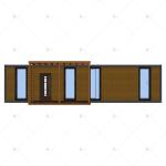 Heya-2X02 Standard Apartment Container Building China Factory Price Supplier