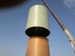 Cylindrical Frp Vertical Mixing Tank Liquid Alkali Resistant Harmless Treatment