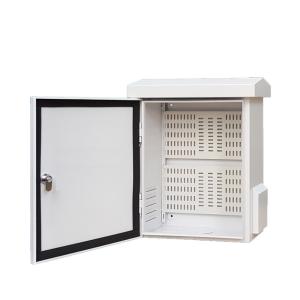Quality 40cmx30cmx15cm Electrical Enclosure Cctv Power Supply Distribution Box White Coating wholesale