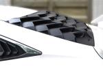 Sport Style Rear And Side Car Window Shutters For Honda Civic 2016 2018