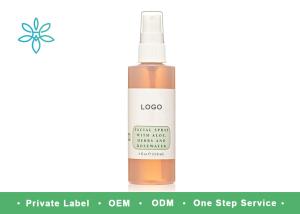 Quality Safe Facial Spray Natural Skin Toner With Aloe Herbs And Rosewater wholesale