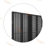 Outdoor SMD3535 Aluminum LED Curtain Display 10.4x10.4mm Waterproof LED Grille