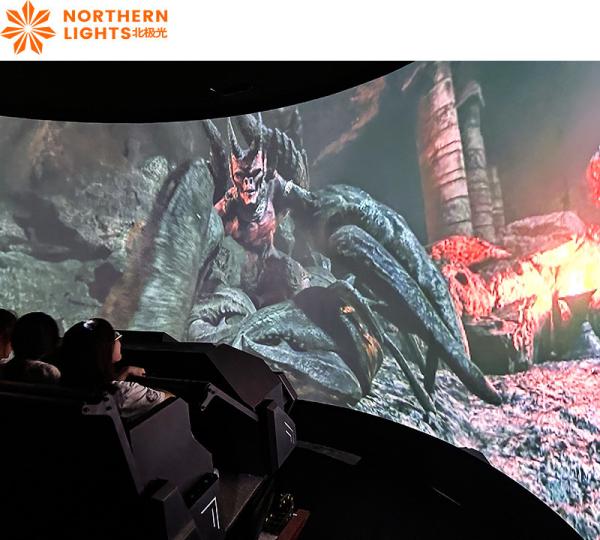 Cheap VR Track Cinema Interactive Digital Projection Theater Simulator for sale