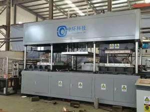 Quality Food Grade Molded Pulp Equipment , Biodegradable Plate Making Machine 220V wholesale
