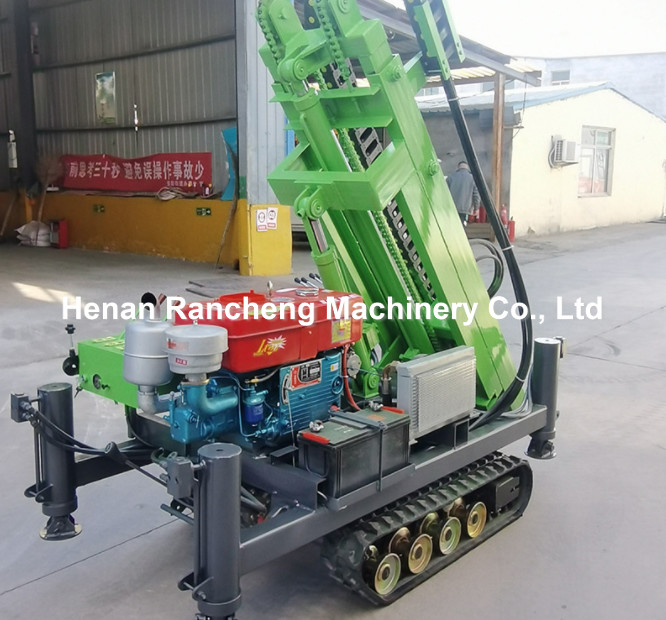 High Performance 30m Hydraulic Pile Driver Featuring 30HP Diesel Engine
