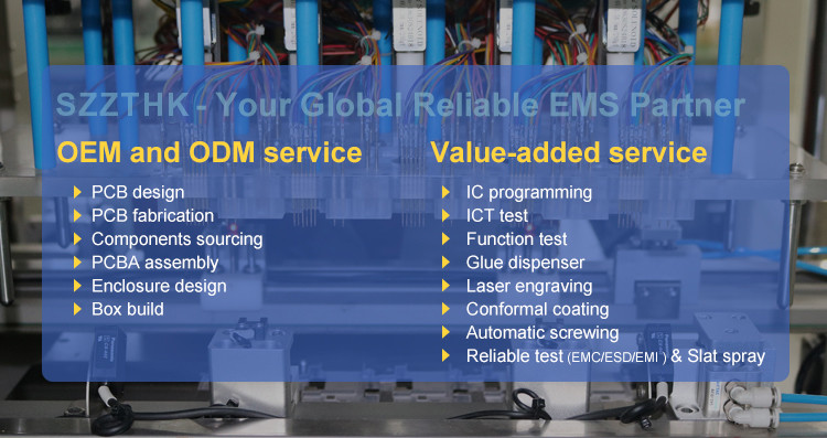 Polyimide Base Rigid-Flex PCB One Stop Assembly Factory For Equipment Consumer Electronic