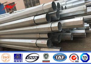 Quality 10mm Galvanized Steel ASTM A36 Utility Power Poles wholesale
