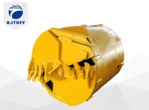 Quality Silt Gravel Double Cut Soil Drilling Buckets For Rotary Drilling Rig wholesale