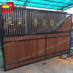 Farm Outdoor Portable Horse Hinged horse stall doors in black coating