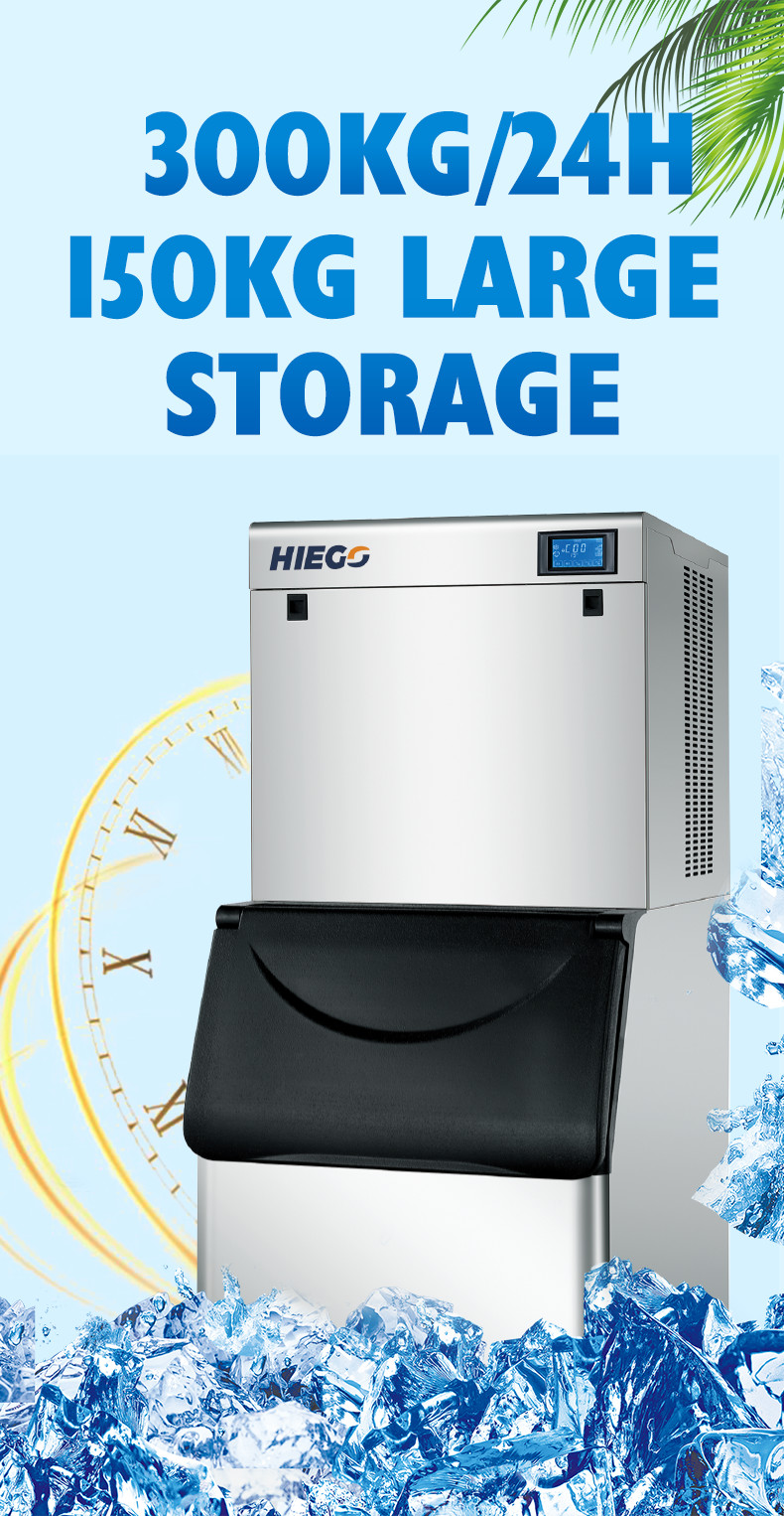 Professional Automatic Ice Machine CE 300kg Big Ice Cube Machine
