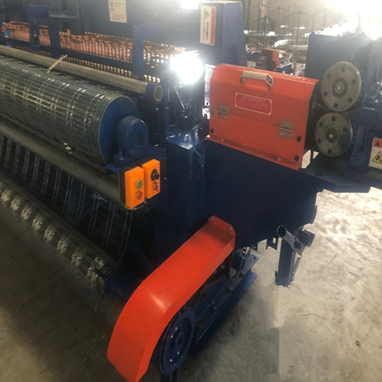 90rows/Min Dia 2.6mm Iron Wire Making Machine , PLC Fence Mesh Welding Machine
