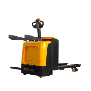 Quality Ergonomic Electric Pallet Truck With 15% Gradeability And 2.2kw Motor Power wholesale