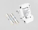 100A Energy Storage System Fuse , Solar Panel 10 X 38 Cartridge Fuses Fiber Pipe