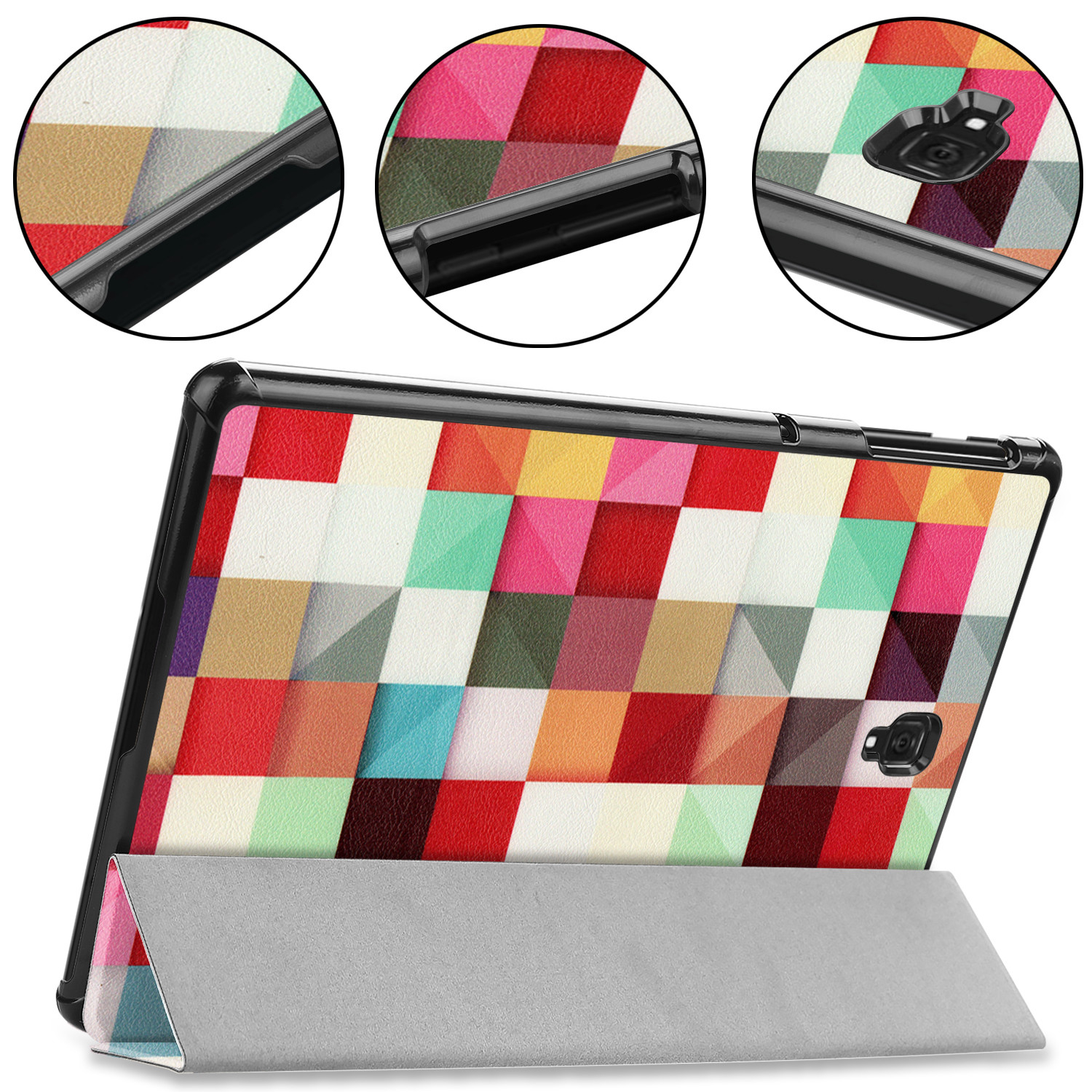 Galaxy Tab S4 10.5 Inch 2018 Case Print Cover for Samsung Tab S4 10.5'' 2018