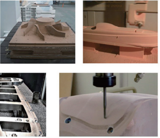 Wood Mold Density Board Wood Five Axis Machining And Carving Machine