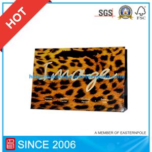 Quality Leopard Print Fashion Paper Shopping Gift Bag wholesale