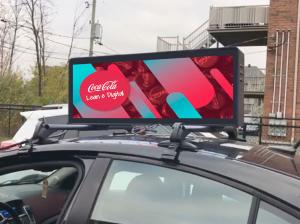 Quality 4500nit Taxi Roof LED Display wholesale