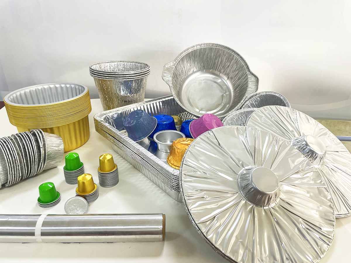 Pet Food Packing Aluminum Foil Turkey Trays Disposable Foil Baking Pan Round Oven Container