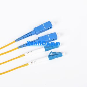 Quality Single Mode Duplex Fiber Optic Patch Cord LC - SC wholesale
